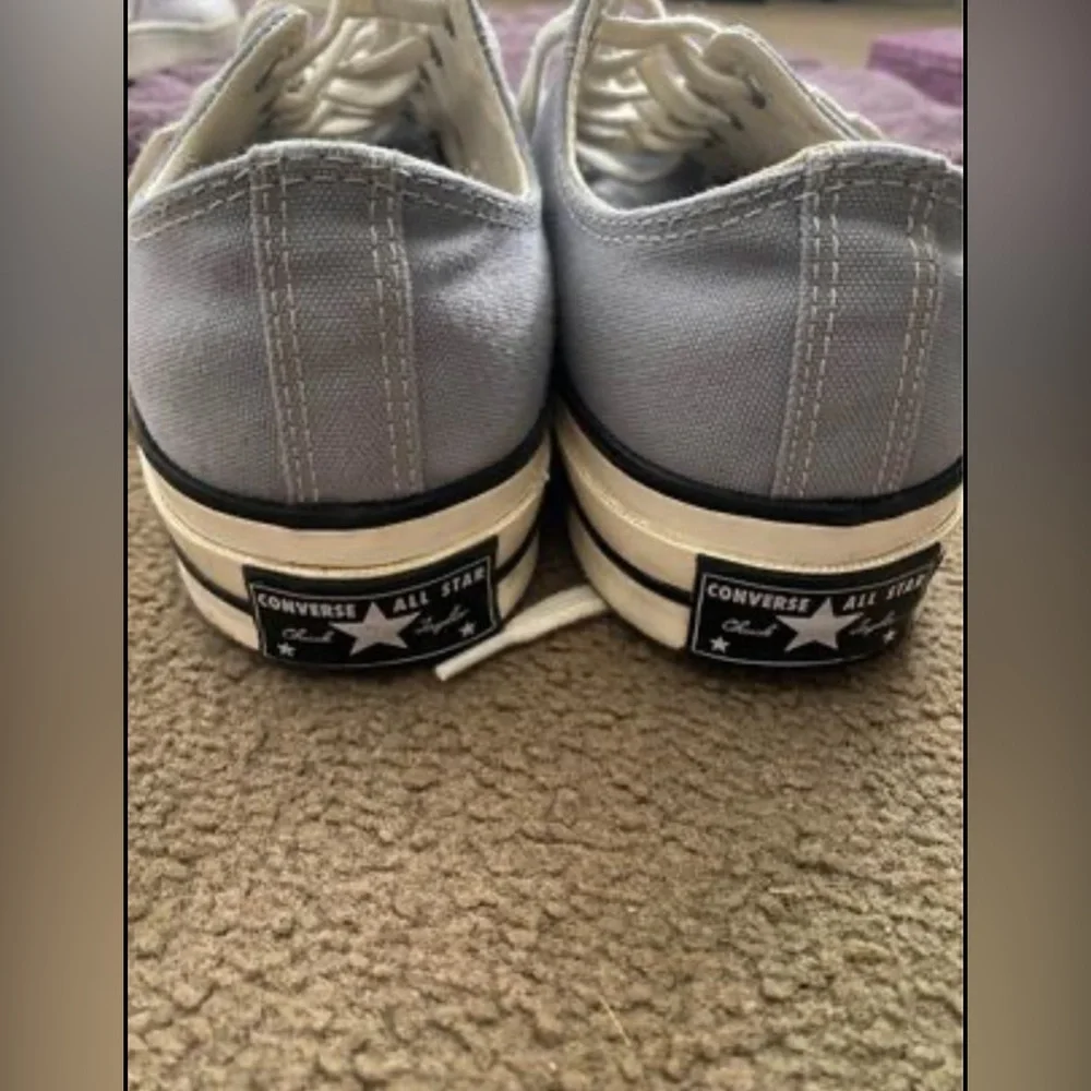 Blue All Star Converses - Picture 3 of 6